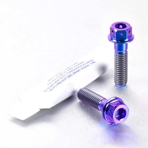 PRO BOLT プロボルト リアブレーキキャリパーマウンティングボルトキット カラー：パープル A...