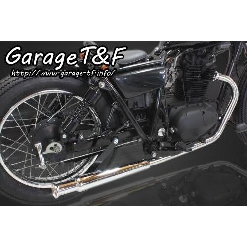 Garage T&amp;F ガレージ トランペットマフラー フルエキタイプ 250TR KAWASAKI ...