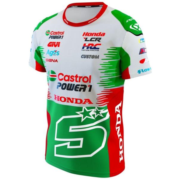 IXON イクソン MotoGP LCR Honda 公式グッズ Tシャツ #5 ヨハン・ザルコ サ...