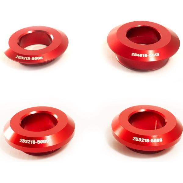 T-REV(寺本自動車商会) ティーレブ パフォーマンスカラー フロント／リアセット カラー：レッド...