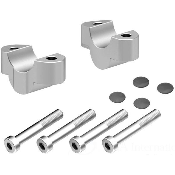 HEPCO＆BECKER ヘプコ＆ベッカー ハンドルバーライザー カラー：シルバー GSX-S100...