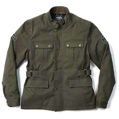 ACE CAFE LONDON エースカフェロンドン ヒストリック ストレッチコットン ミドルジャケ...