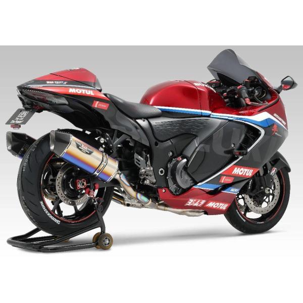 YOSHIMURA ヨシムラ フルエキゾーストHEPTA FORCE チタンサイクロン 2本出し 政...