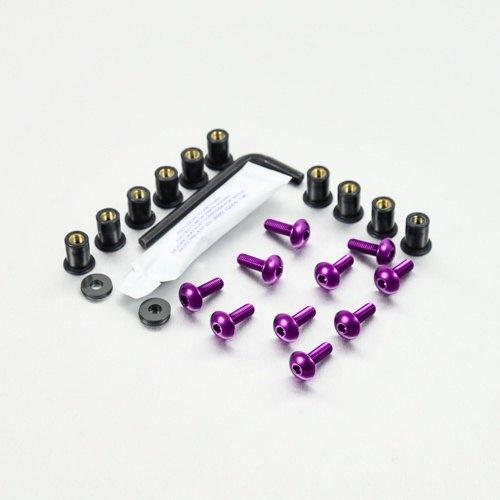 PRO BOLT プロボルト スクリーンボルト キット カラー：パープル GTR1000 ZX-10...