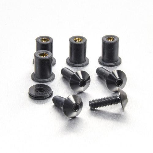 PRO BOLT プロボルト スクリーンボルト キット カラー：ブラック ZX-10R SGF Ni...