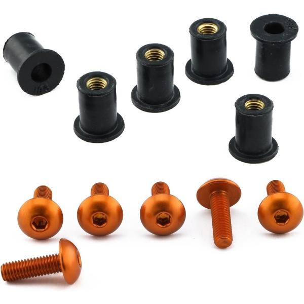 PRO BOLT プロボルト スクリーンボルト キット カラー：オレンジ 外装