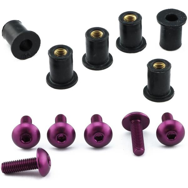 PRO BOLT プロボルト スクリーンボルト キット カラー：パープル 外装