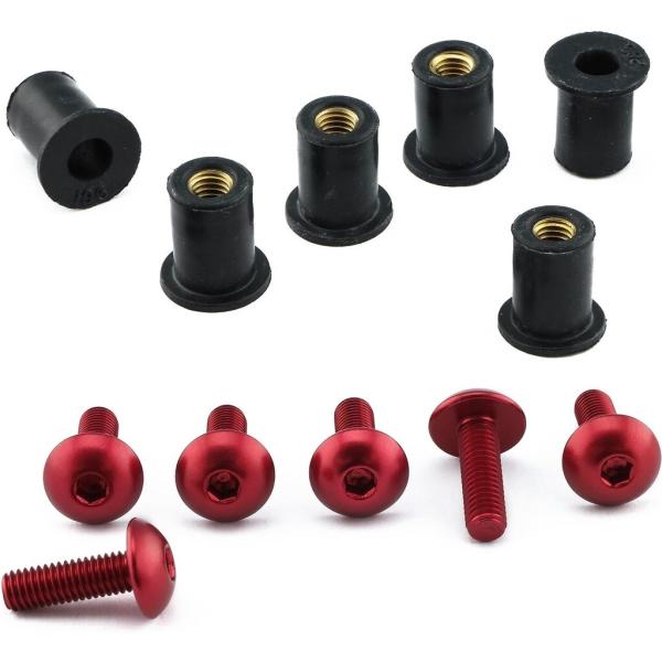 PRO BOLT プロボルト スクリーンボルト キット カラー：レッド 外装