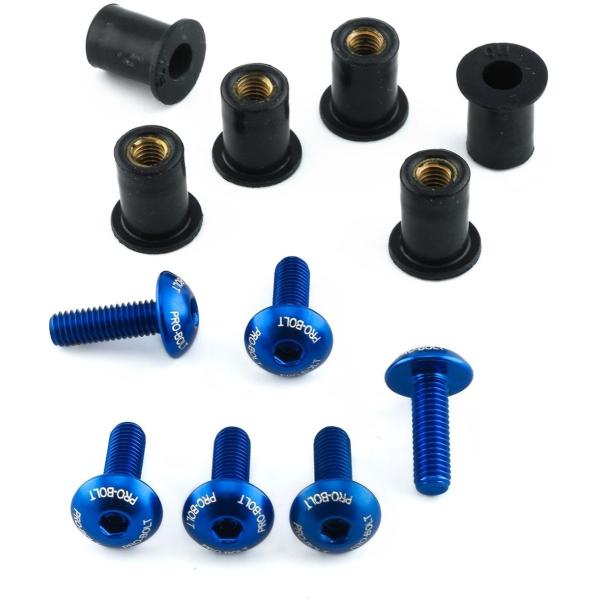 PRO BOLT プロボルト スクリーンボルト キット カラー：ブルー 外装
