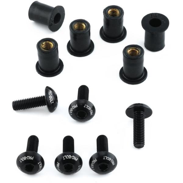 PRO BOLT プロボルト スクリーンボルト キット カラー：ブラック 外装