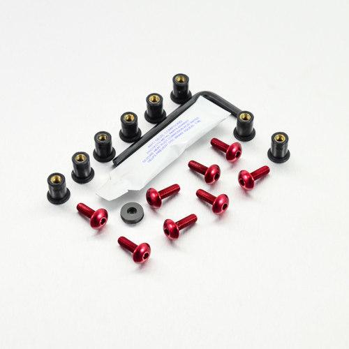 PRO BOLT プロボルト スクリーンボルト キット カラー：レッド 外装