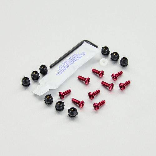 PRO BOLT プロボルト スクリーンボルト キット カラー：レッド RSV1000R Facto...