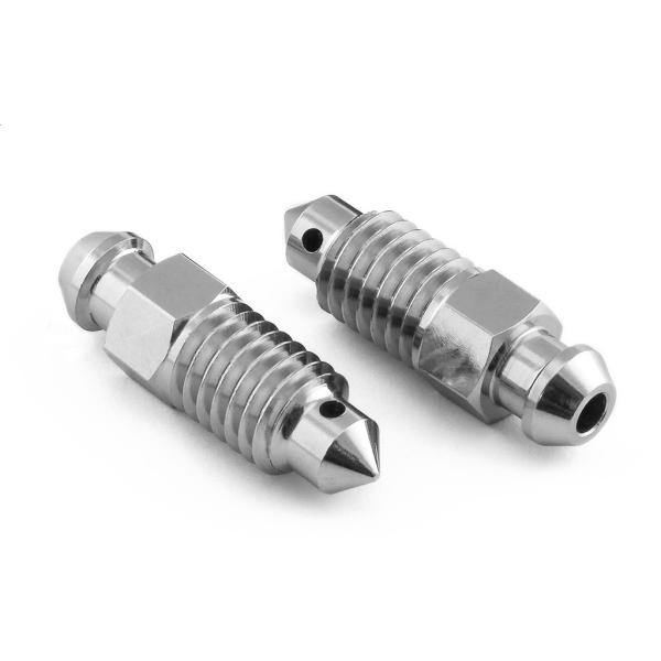 PRO BOLT プロボルト ブリードニップル リア ブレーキキャリパー カラー：ナチュラル チタン...