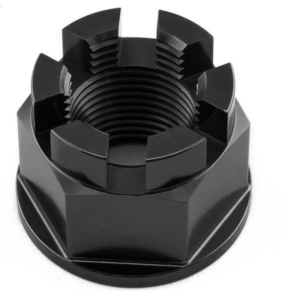 PRO BOLT プロボルト フランジ アクスルナット リアホイール カラー：ブラック KAWASA...