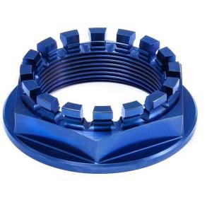 PRO BOLT プロボルト フランジ アクスルナット リア レフトサイド カラー：ブルー DUCA...