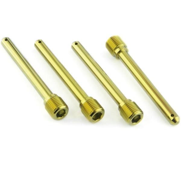 PRO BOLT プロボルト ブレーキキャリパーパッドピン リア カラー：ゴールド KAWASAKI...