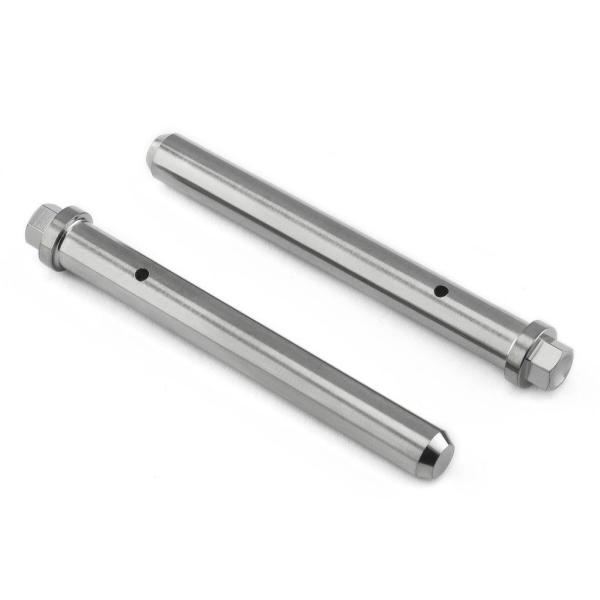 PRO BOLT プロボルト ブレーキキャリパーパッドピン フロント カラー：ナチュラル チタン S...