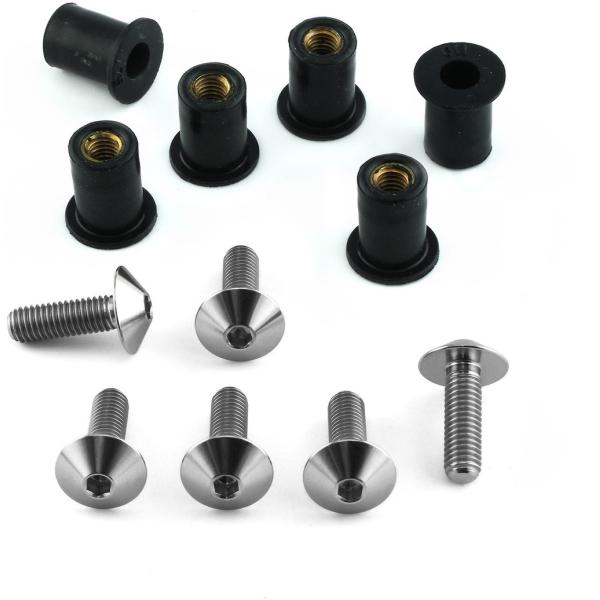 PRO BOLT プロボルト スクリーンボルト キット カラー：ナチュラル チタン 外装