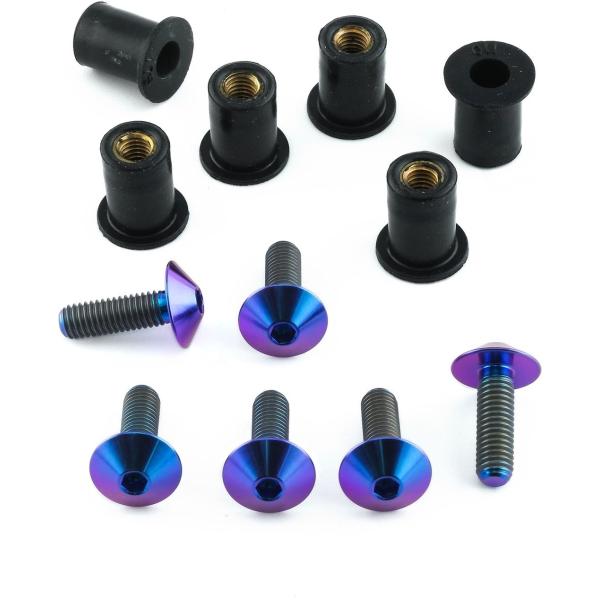 PRO BOLT プロボルト スクリーンボルト キット カラー：パープル 外装