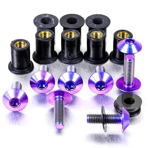 PRO BOLT プロボルト スクリーンボルト キット カラー：パープル 外装