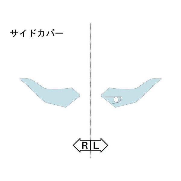 ECHELON エシュロン サイドカバー【QUATECT】 F900R BMW プロテクションフィル...