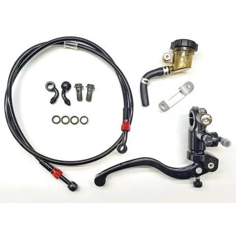 OUTEX アウテックス 2ポットキャリパー用ラジアルポンプマスターシリンダー 14mm＋メッシュホ...