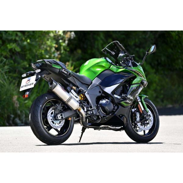STRIKER ストライカー インターモデルSC フルエキゾーストマフラー OFF-Type B J...