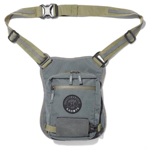 KADOYA カドヤ LEG BODY BAG カラー：グレー ウエストポーチ・ヒップバッグ バッグ