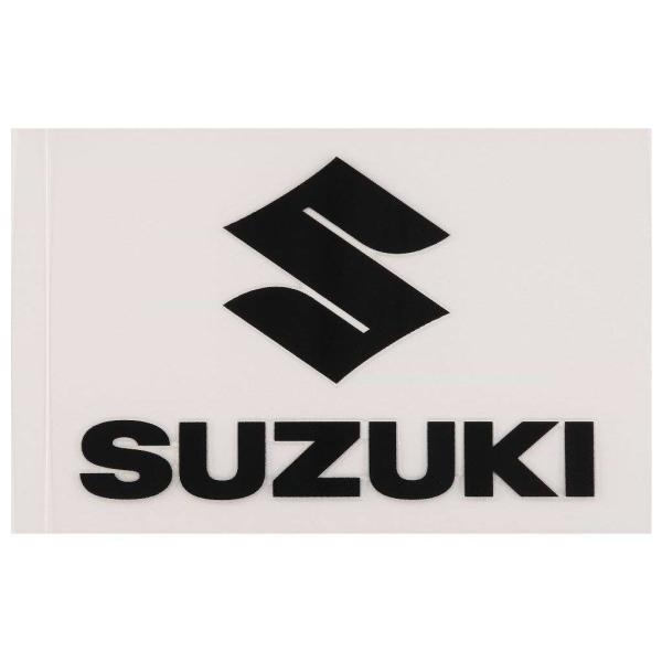 SUZUKI スズキ 転写ステッカー SUZUKIロゴ(縦組み) カラー：ブラック(9900079N...