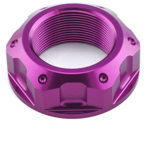 PRO BOLT プロボルト トップヨークナット カラー：パープル KAWASAKI カワサキ TR...