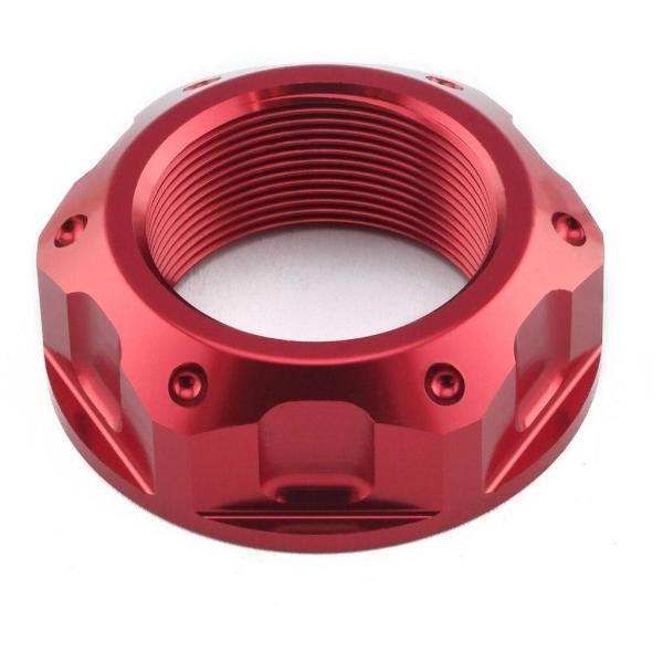 PRO BOLT プロボルト トップヨークナット カラー：レッド KAWASAKI カワサキ TRI...