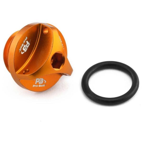 PRO BOLT プロボルト オイルフィラー キャップ カラー：オレンジ DUCATI ドゥカティ ...