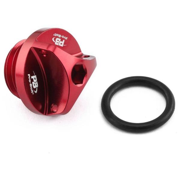PRO BOLT プロボルト オイルフィラー キャップ カラー：レッド DUCATI ドゥカティ H...