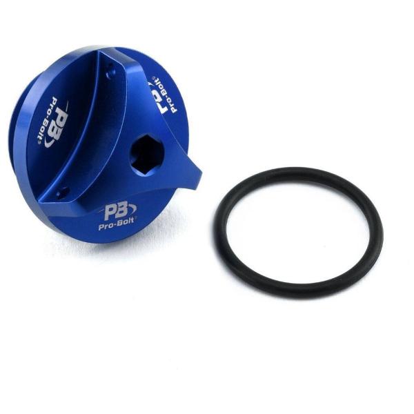 PRO BOLT プロボルト オイルフィラー キャップ カラー：ブルー YAMAHA ヤマハ フィラ...