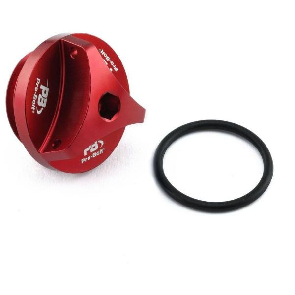 PRO BOLT プロボルト オイルフィラー キャップ カラー：レッド YAMAHA ヤマハ フィラ...