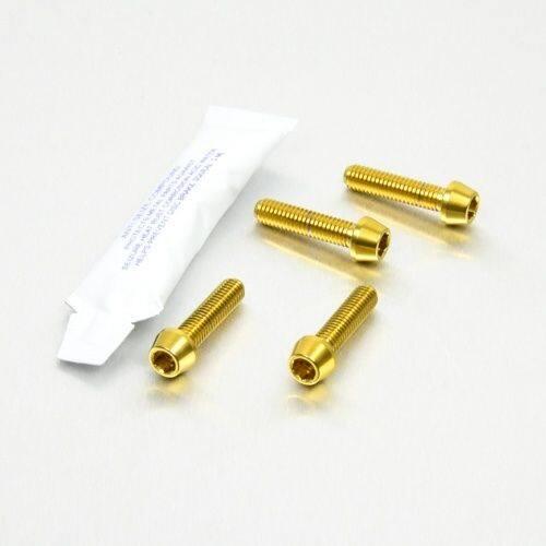PRO BOLT プロボルト クリップオン ／ ハンドルバー マウントボルト カラー：ゴールド BM...