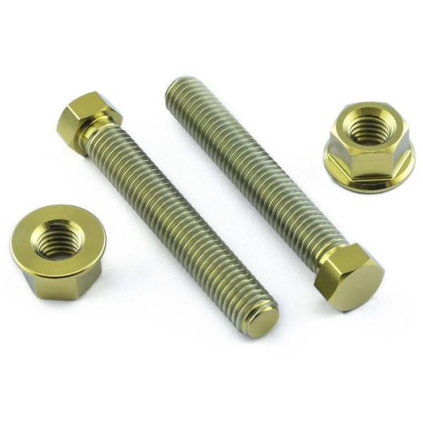 PRO BOLT プロボルト アクセルアジャスター ボトル＆ナット セット カラー：ゴールド HON...