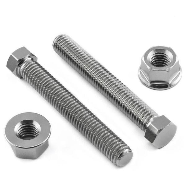 PRO BOLT プロボルト アクセルアジャスター ボトル＆ナット セット カラー：ナチュラルチタン...