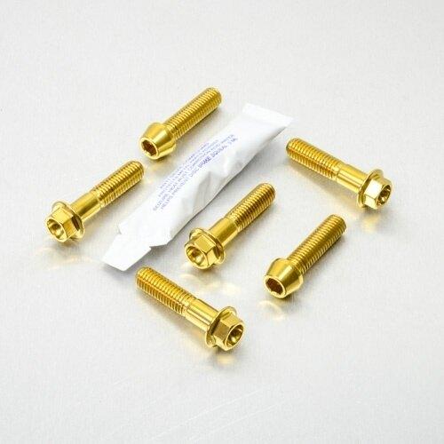 PRO BOLT プロボルト トップ ＆ ボトム ヨーク ピンチ セット カラー：ゴールド HP4 ...