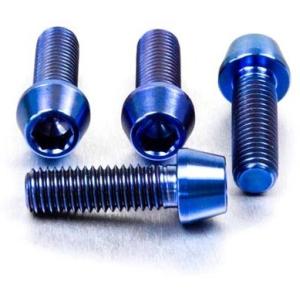 PRO BOLT プロボルト クリップオン ／ ハンドルバー マウント ボルト キット カラー：ブル...