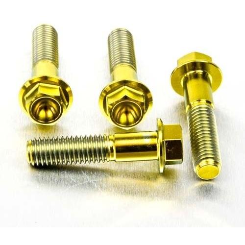 PRO BOLT プロボルト クリップオン ／ ハンドルバー マウント ボルト キット カラー：ゴー...