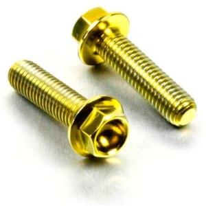PRO BOLT プロボルト クリップオン ／ ハンドルバー マウント ボルト キット カラー：ゴー...