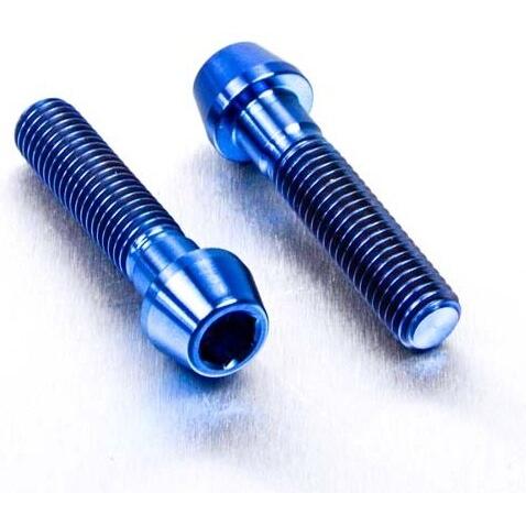 PRO BOLT プロボルト クリップオン ／ ハンドルバー マウント ボルト キット カラー：ブル...