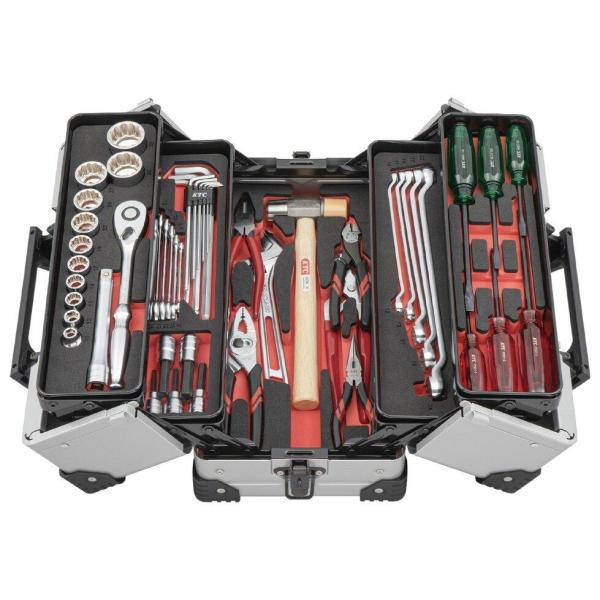 KTC ケイティーシー 【2026 SKセール】51点組 12.7SQ 一般機械整備用工具セット 両...