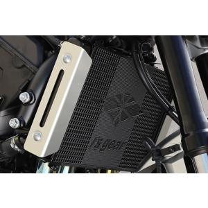 r’s gear アールズギア ラジエターコアガード タイプ：ラージロゴ / カラー：ブラック CB...