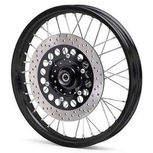 Y’S GEAR(YAMAHA) ワイズギア SR400 フロントホイールASSY カラー：ブラック...