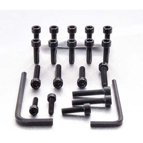 PRO BOLT プロボルト エンジンボルトキット カラー：ブラック Mito 125 CAGIVA...