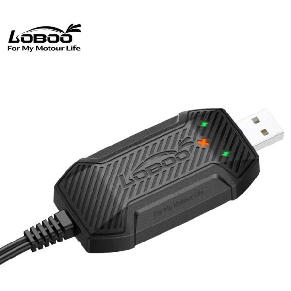 LOBOO ロブー Mini バッテリー充電ケーブル USB USB電源 電装系