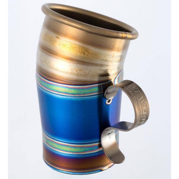 MAVERICK マーヴェリック チタンカップ インディゴ マグカップ・タンブラー バイク関連グッズ