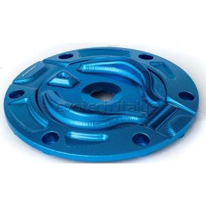 EVOTECH エボテック Key Lock Fuel Cap， Blue ガソリンタンクキャップボ...